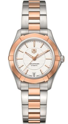 TAG Heuer Aquaracer 200M Calibre 5 34 Stainless Steel / Rose Gold / Silver / Bracelet